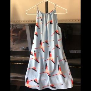 Slip A-line Mini Dress